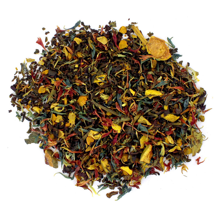 Ginger Turmeric -Wellness Tea - Loose Leaf Tea - Sampler Size - 1oz
