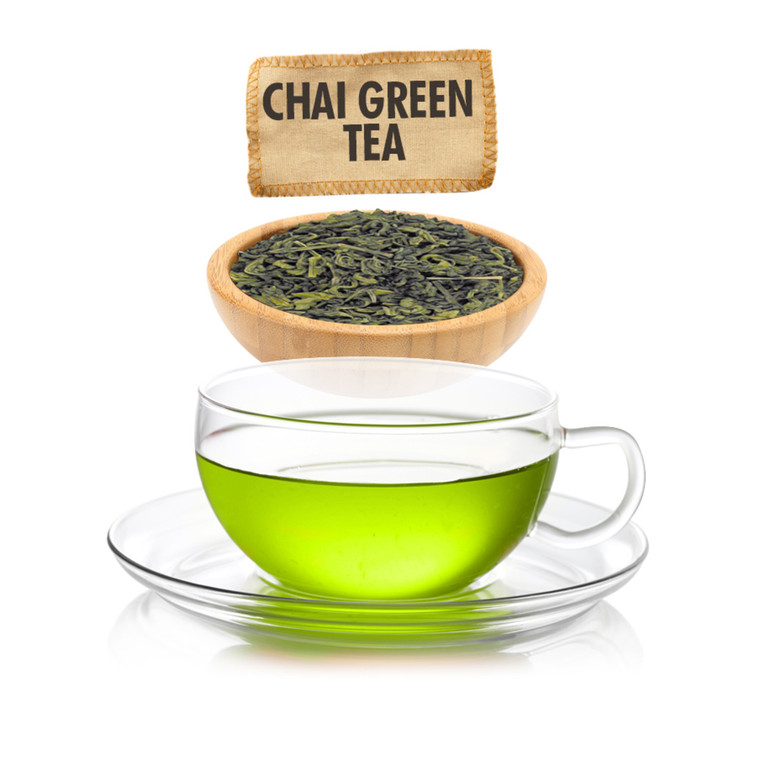 Chai Green Tea  - Loose Leaf - Sampler Size - 1oz