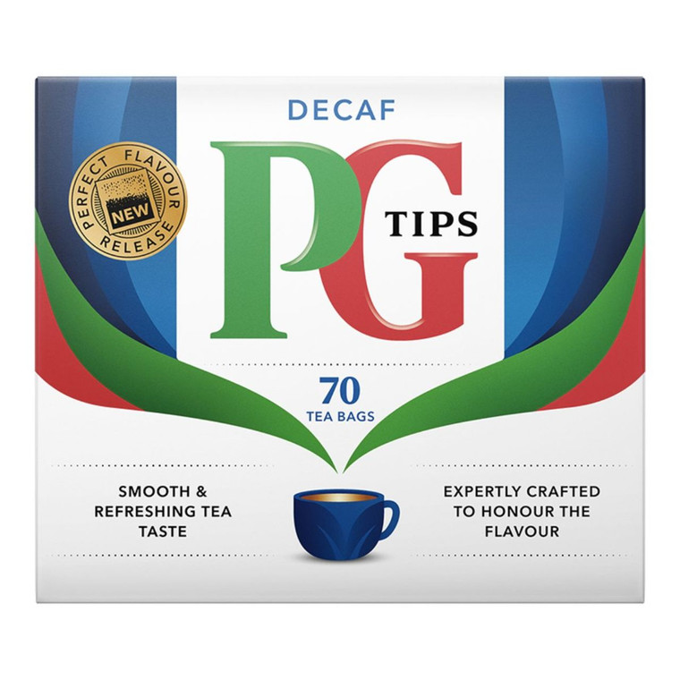 PG Tips Decaf Tea Bags - 70 count