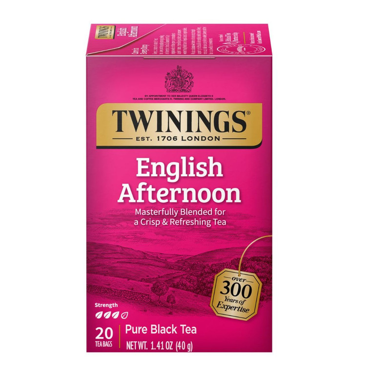 Twinings English Afternoon Tea - 20 count