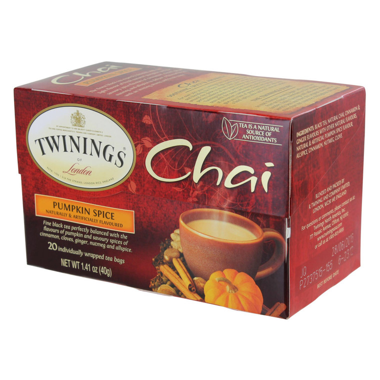 Twinings Chai Tea - Pumpkin Spice - 20 count