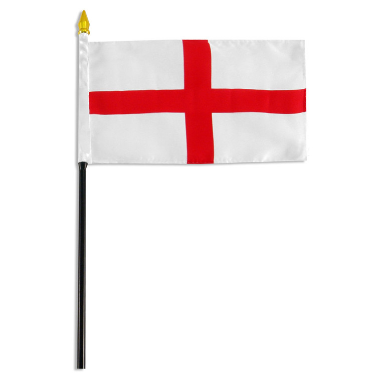 England - St.George Cross 4in x 6in Flag