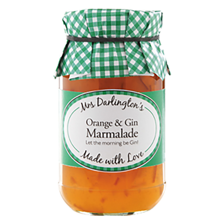 Mrs, Darlington's Orange Marmalade With Gin - 12oz (340g)