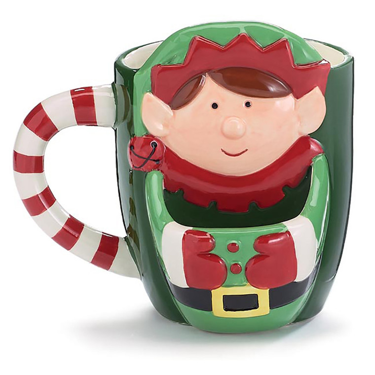 Elf Mug With Cookie Pouch - 19oz