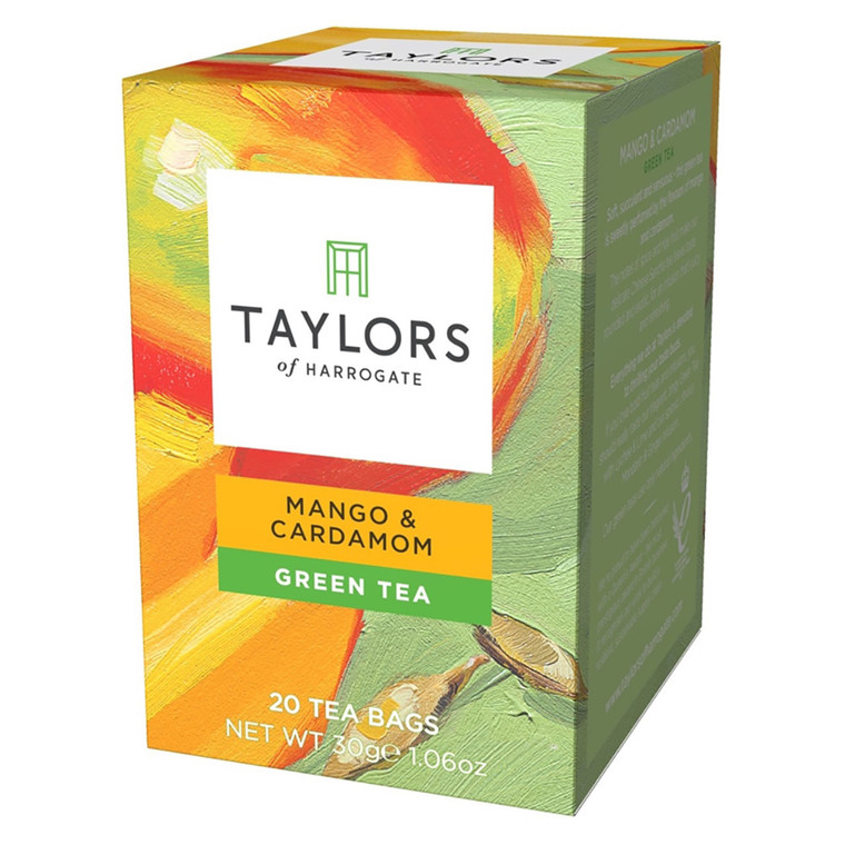 Taylors of Harrogate Tea - Mango & Cardamom Green Tea - 20 count