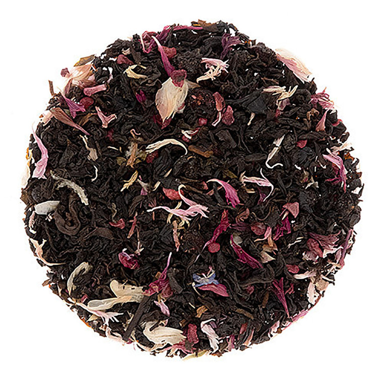 Organic Sugar Plum Pudding Flavored Black Tea - Loose Leaf