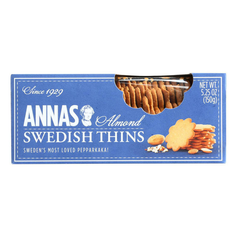 Anna's Almond Swedish Thins - 5.25oz (148g)