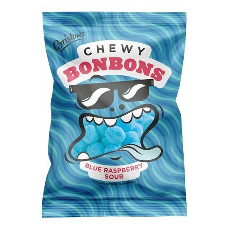 Bristow's Chewy Bonbons - Blue Raspberry - 5.29oz (150g)