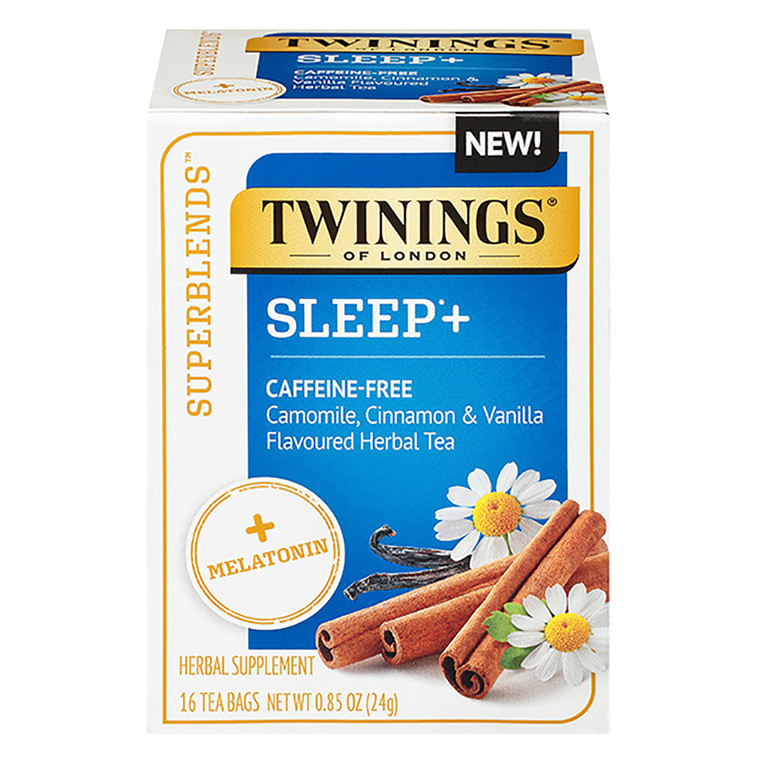 Twinings Superblends Caffeine-Free Herbal Tea - Sleep  - 16 Count