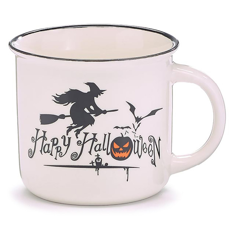 Happy Halloween Mug with Caddy - 14 ounces