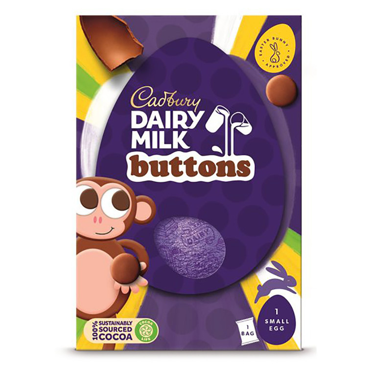 Cadbury Buttons Small Egg - 3.45oz (98g)