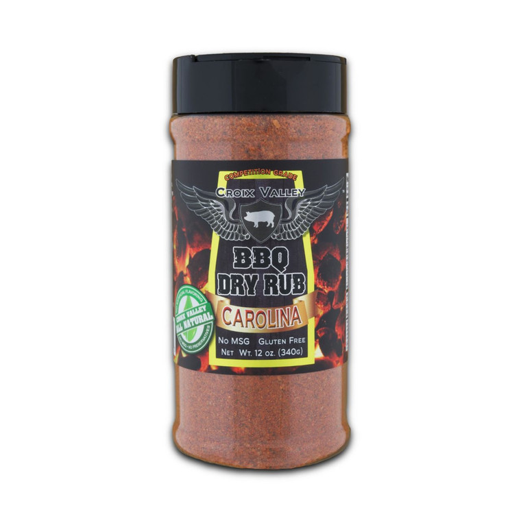 Croix Valley Carolina BBQ Dry Rub - 12 oz (340g)