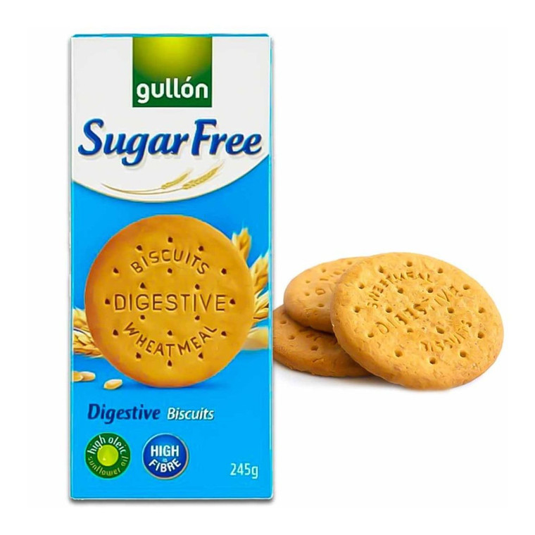 Gullon Sugar Free Digestive Biscuits - 245g