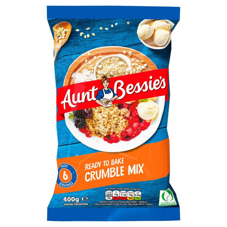 Aunt Bessie's Ready to Bake Crumble Mix - 14.1oz (400g)