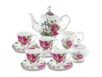 Grace's Rose Fine Bone China by Coastline Imports