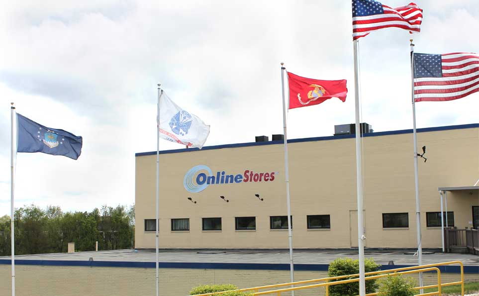 Online Stores building outside