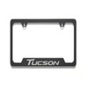 Hyundai Tucson License Plate Frame - Black