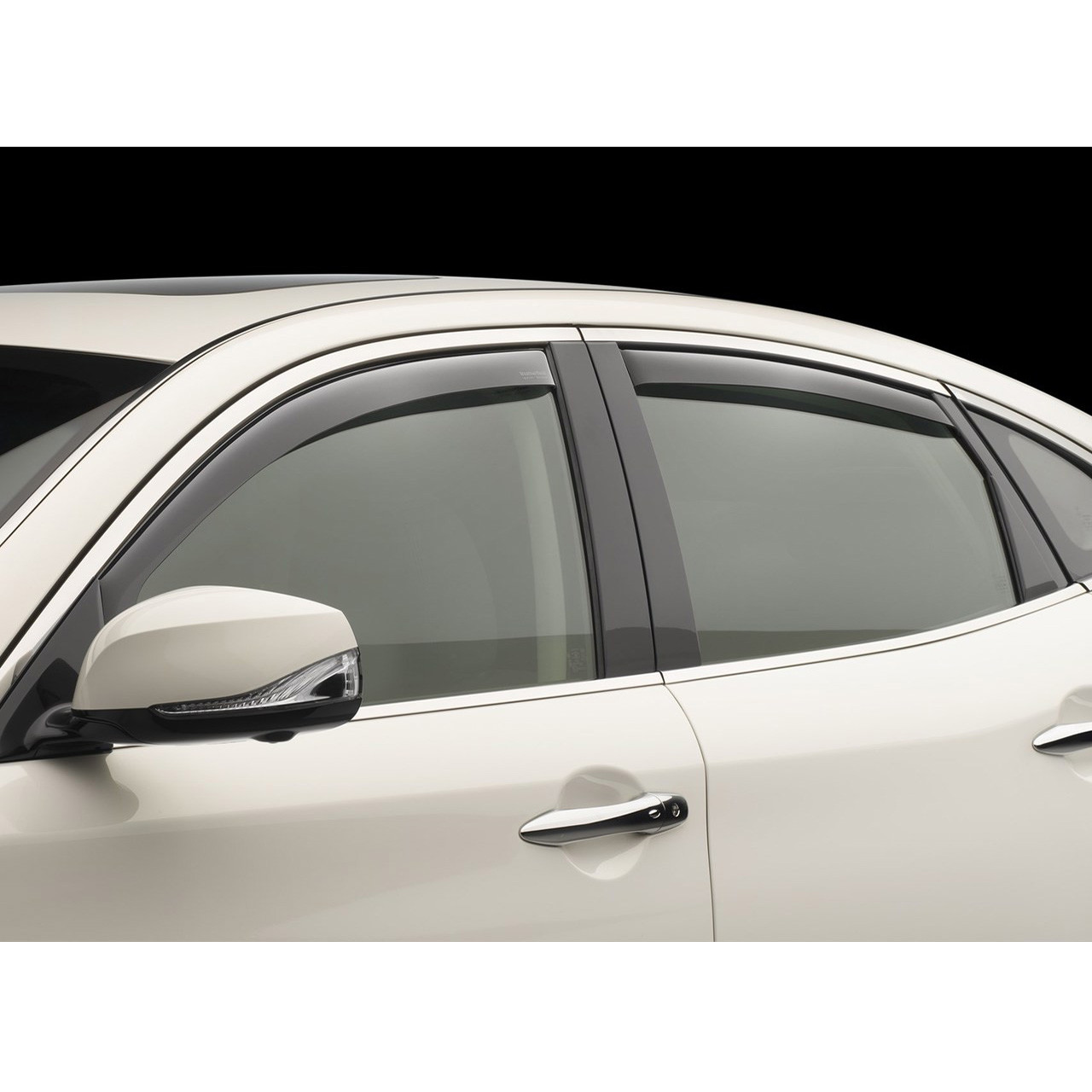 For Hyundai KONA 2018- Window Visor Vent Sun Shade Rain Guard Door