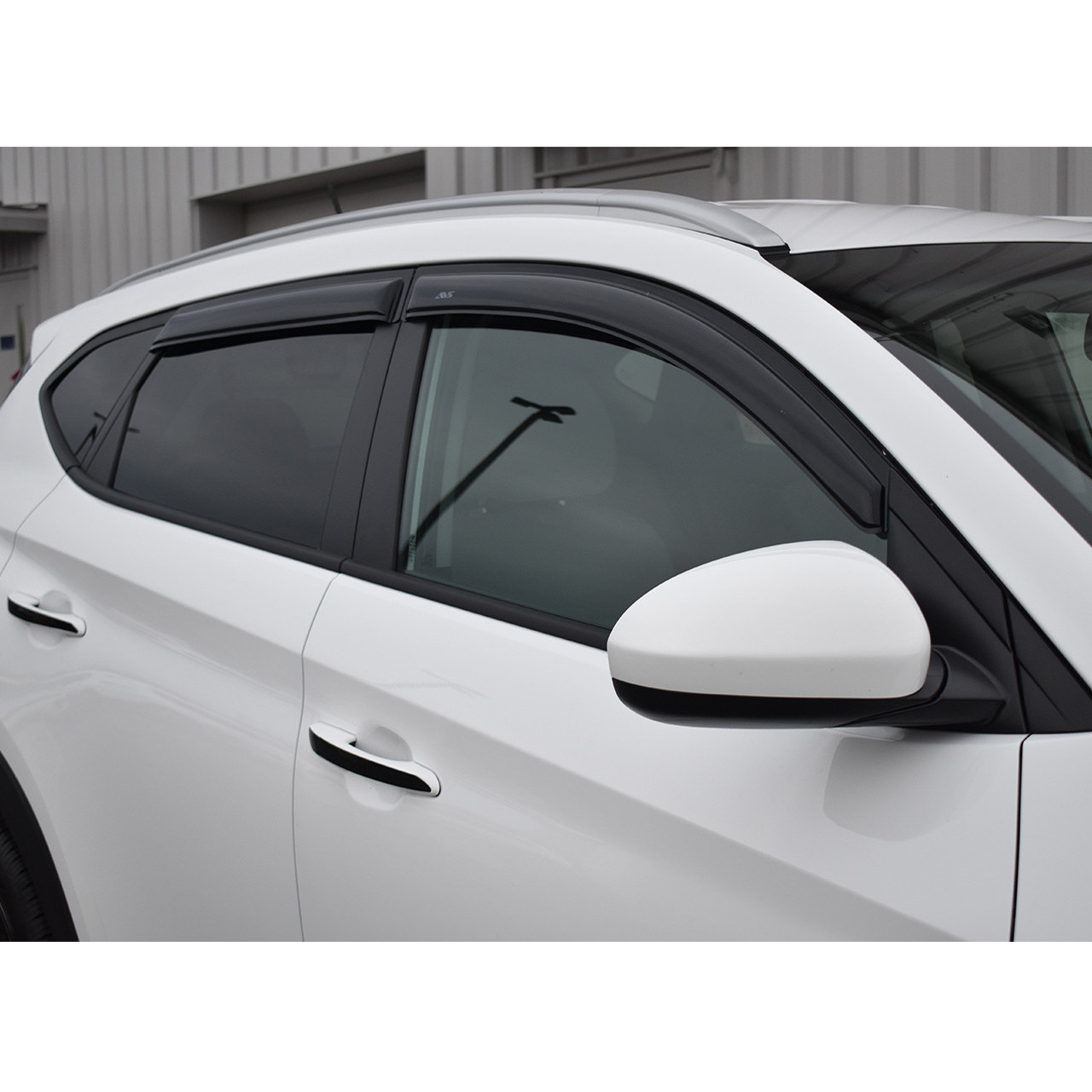  Fits Hyundai Tucson 2016-2020 Acrylic Safe Smoke Window Visor  Set - Sun, Rain, and Vent Protection, 4-Pieces Window Deflector Guard Kit :  Automotive