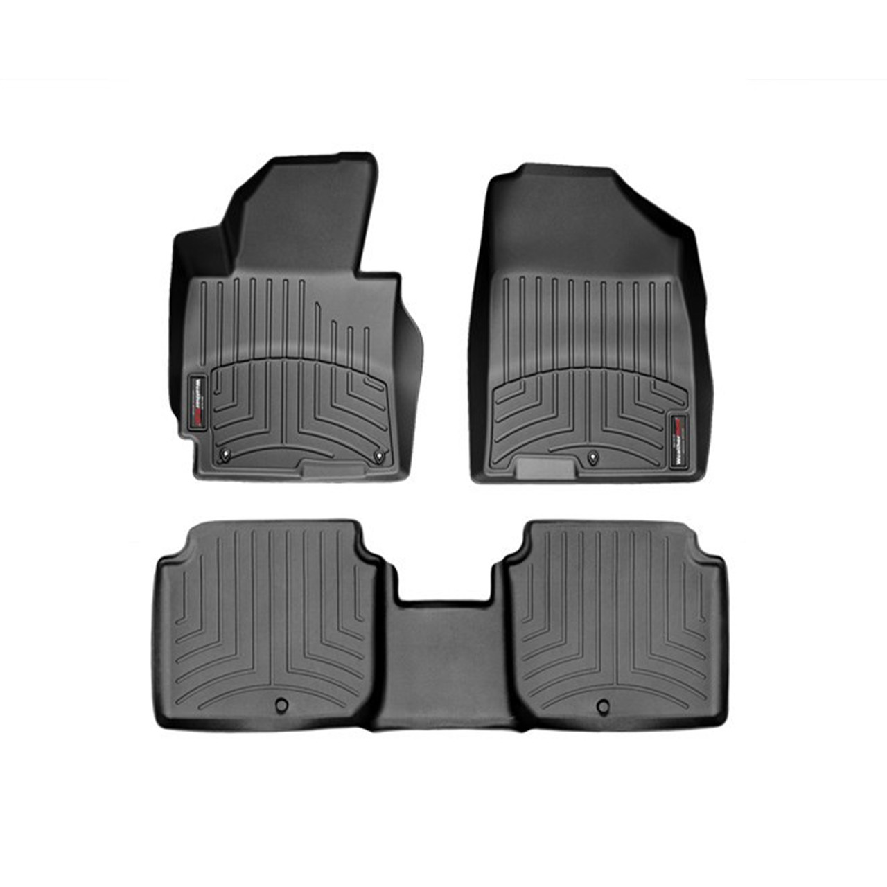 Husky Liners Tappetini Auto WeatherBeater Per Hyundai Elantra 2011-2013 – Anteriori E Posteriori, Nero, Antiscivolo