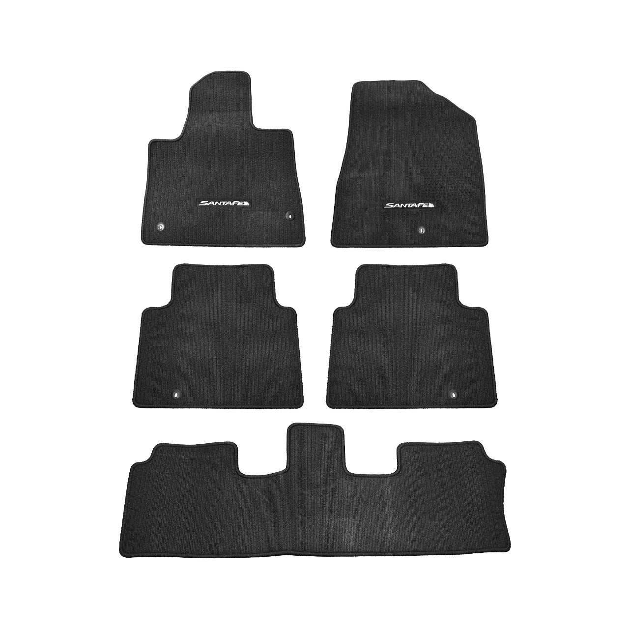 2019 Hyundai Santa Fe XL Carpeted Floor Mats | Hyundai Shop