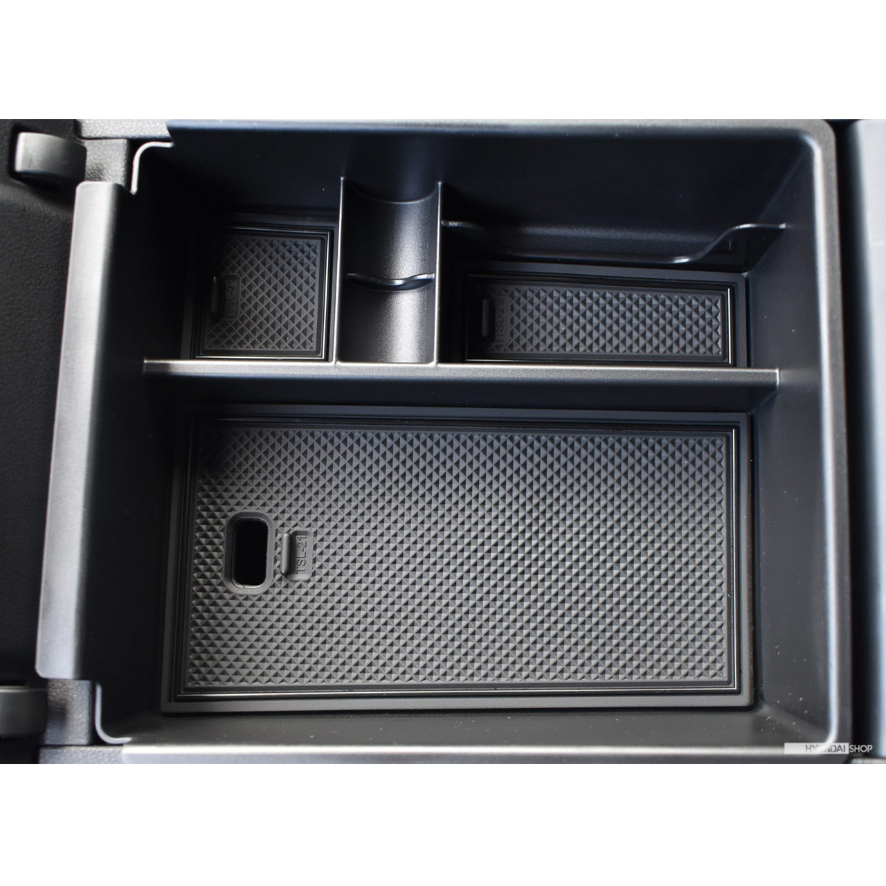 Organizer Console Centrale Per Hyundai Tucson 2022+ (versione Automatica A Pulsante) | Vassoio In ABS Rosso