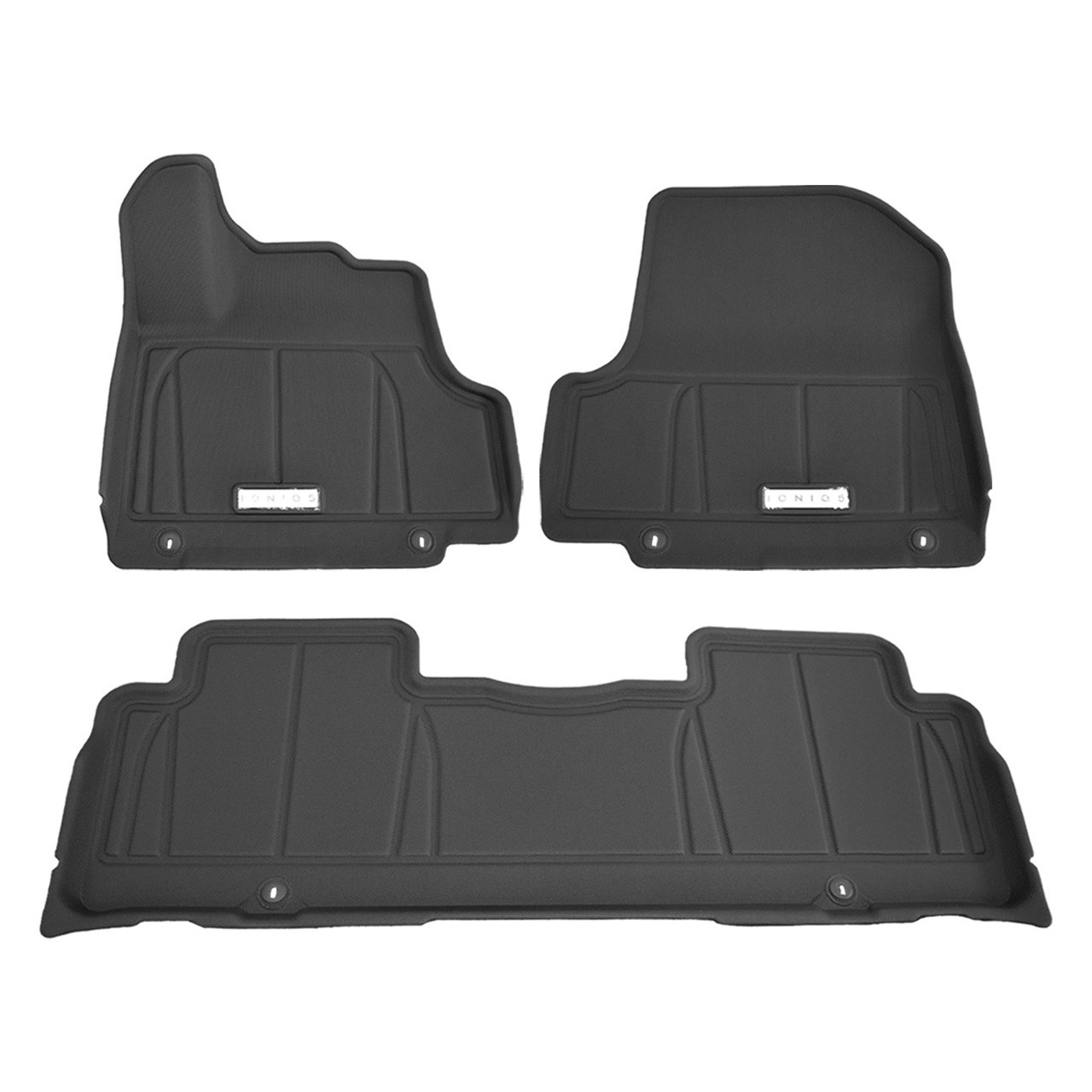 Hyundai Ioniq 5 – tapis de sol 3D étanche, (2021 – 2023), noir