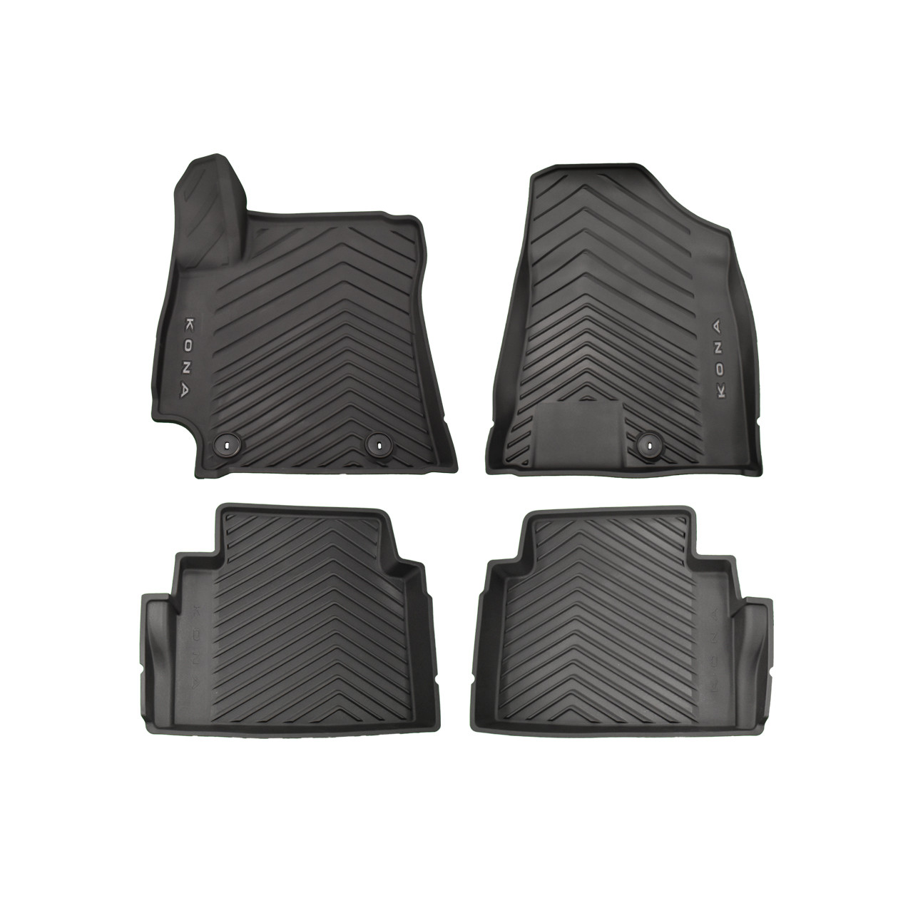 2024-2026 Hyundai Kona All Weather Floor Mats - Free Shipping