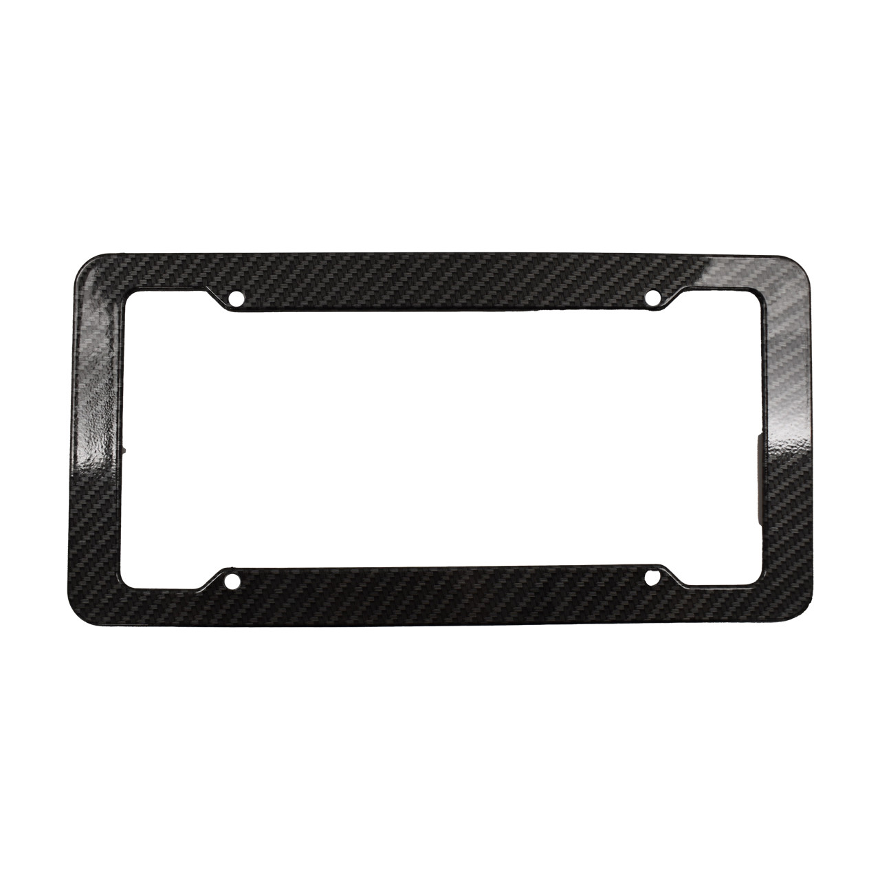 Black Carbon Fiber License Plate Frame | Hyundai Shop