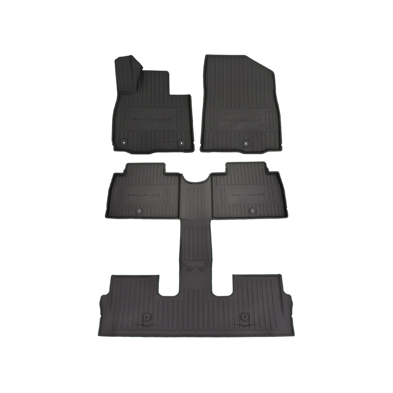 ブラインド U-MAT 2026 Hyundai Palisade All Weather Floor Mats - Free Shipping