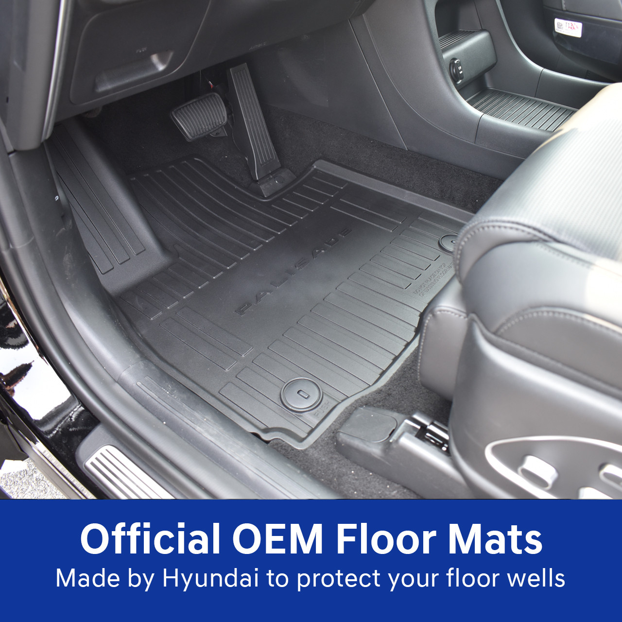2026 Hyundai Palisade All Weather Floor Mats - Free Shipping