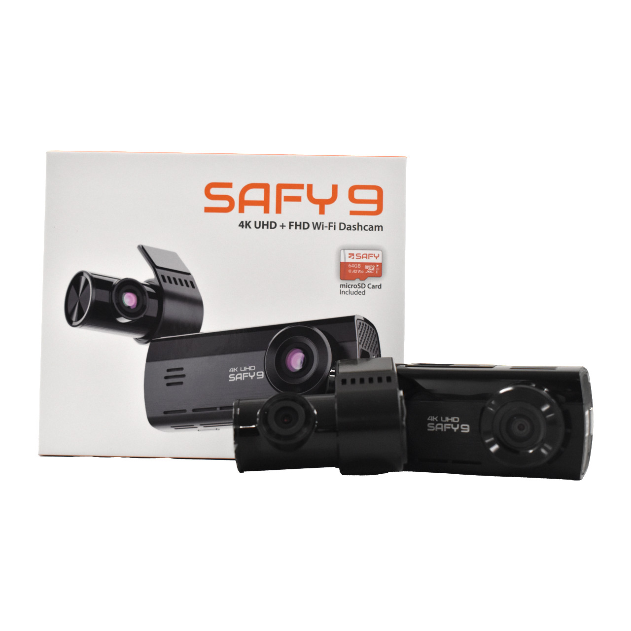 BlackVue 4K AI-Powered Night Vision LCD Front + Rear Dash Cam