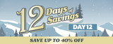 12 Days of Savings - Day 12