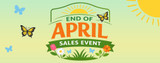 End of April Sales Event: Save 15% Off Your Order