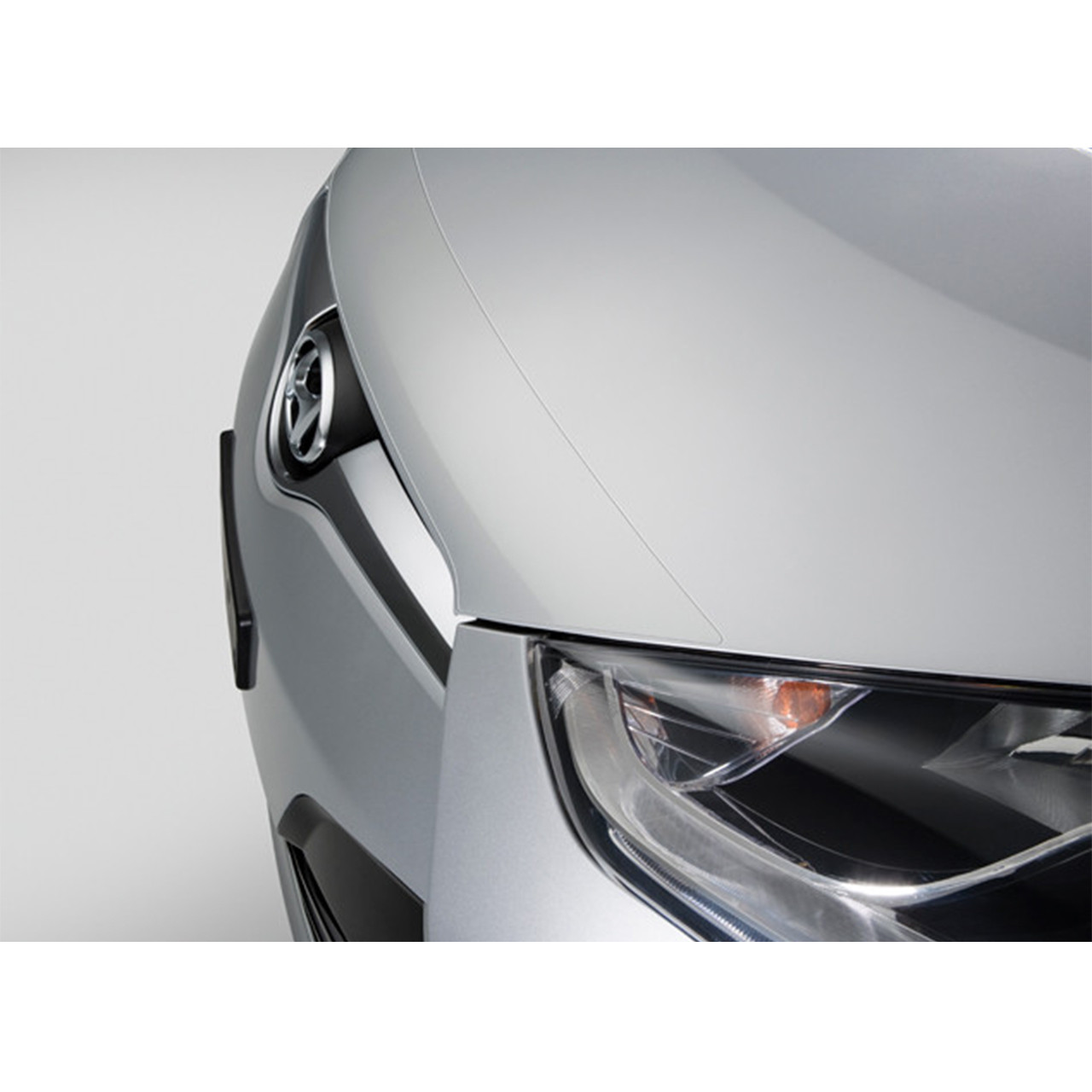 Covercraft LeBra Custom Hood Protector For Hyundai Veloster (2012-2017) - Black Leather Grain Vinyl 3 thumbnail image