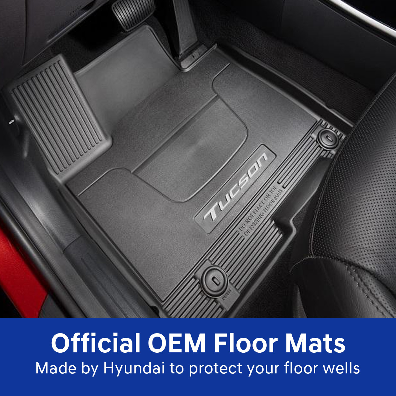 2022-2025 Hyundai Tucson All Weather Floor Mats - Free Shipping ...
