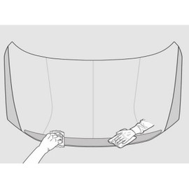 2022-2027 Hyundai Santa Cruz Hood Applique