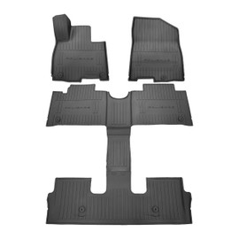 2026 Hyundai Palisade Hybrid All-Weather Floor Mats - Full Set