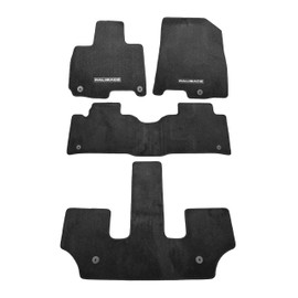 2026-2027 Hyundai Palisade Hybrid Carpeted Floor Mats - (7-Passenger) Full Set