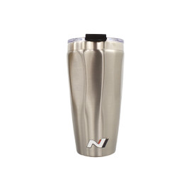 Hyundai N Calypso Stainless Steel Tumbler (N-Line Logo Side) - Stainless Steel Finish