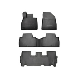 2020-2025 Hyundai Palisade All Weather Floor Mats (7/8 Passenger)