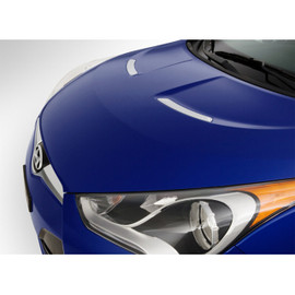 2012-2016 Hyundai Veloster Chrome Hood Vent Covers