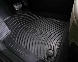 2011-2013 Hyundai Elantra Rubber Floor Mats - Free Shipping