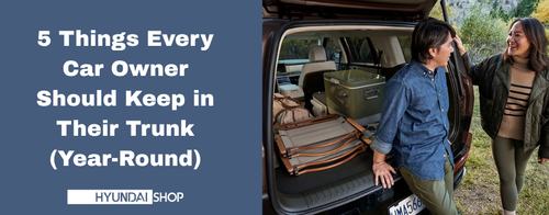 5 Things Every Car Owner Should Keep in Their Trunk (Year-Round)