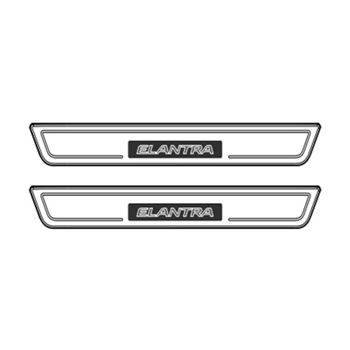 2018-2020 Hyundai Elantra Illuminated Door Sill Plates