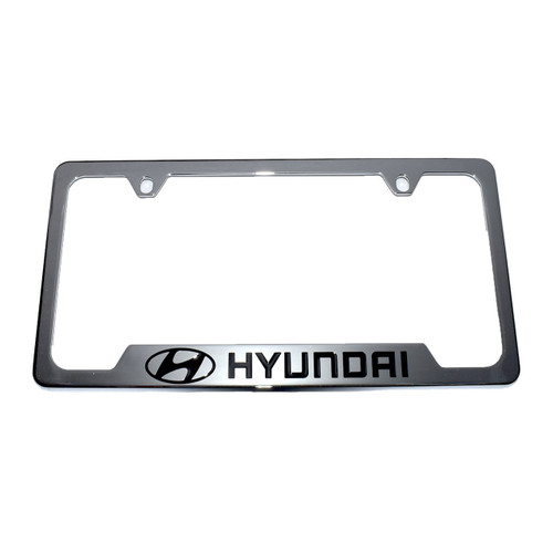 Hyundai License Plate Frame (Chrome)