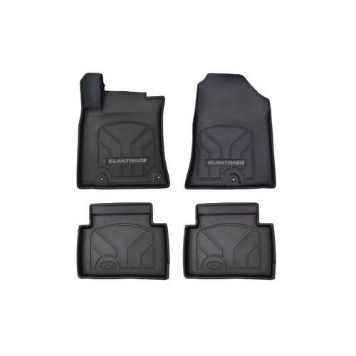 2019-2020 Hyundai Elantra GT All-Weather Floor Mats- Full Set