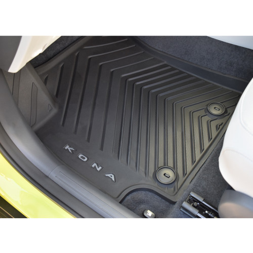 2024 Hyundai Kona All Weather Floor Mats Free Shipping Hyundai Shop