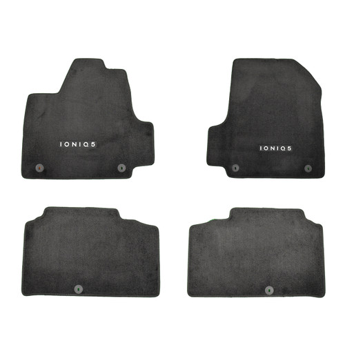 2025-2027 Hyundai IONIQ 5 Carpeted Floor Mats - Fixed
