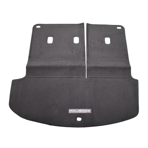 2026-2027 Hyundai Palisade Carpeted Cargo Mat with Seatback Protection